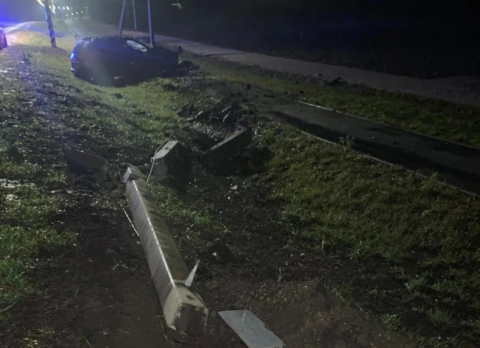 Водитель получил ранения