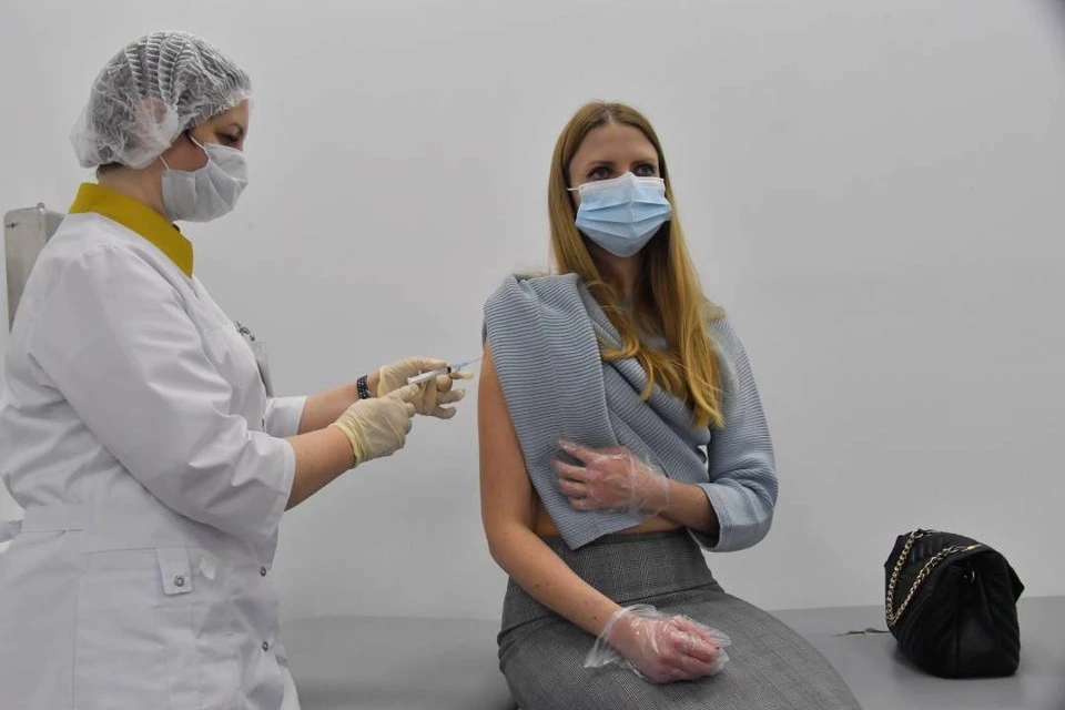 Новый пункт вакцинации открылся в Иркутском диагностическом центре