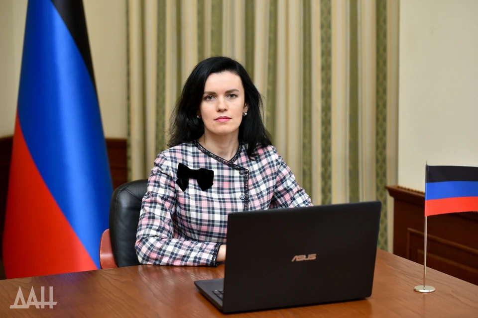 Об этом заявила заместитель министра иностранных дел Донецкой Народной Республики Наталья Михайлова. Фото: ДАН