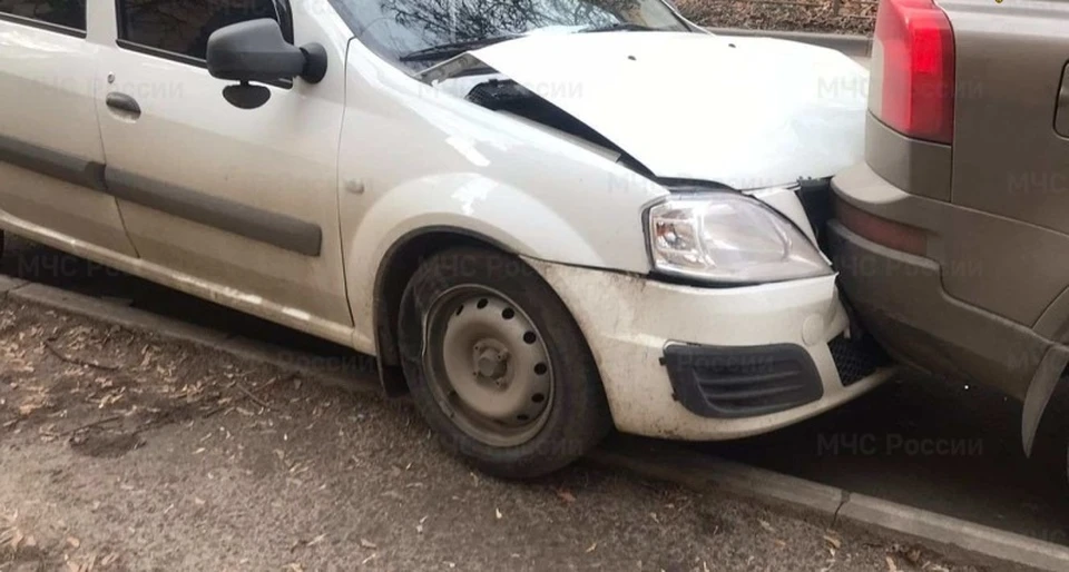 Снимок с места происшествия.