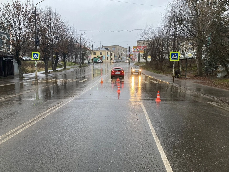 Женщина-пешеход пострадала в ДТП Фото: УГИБДД России по Тверской области