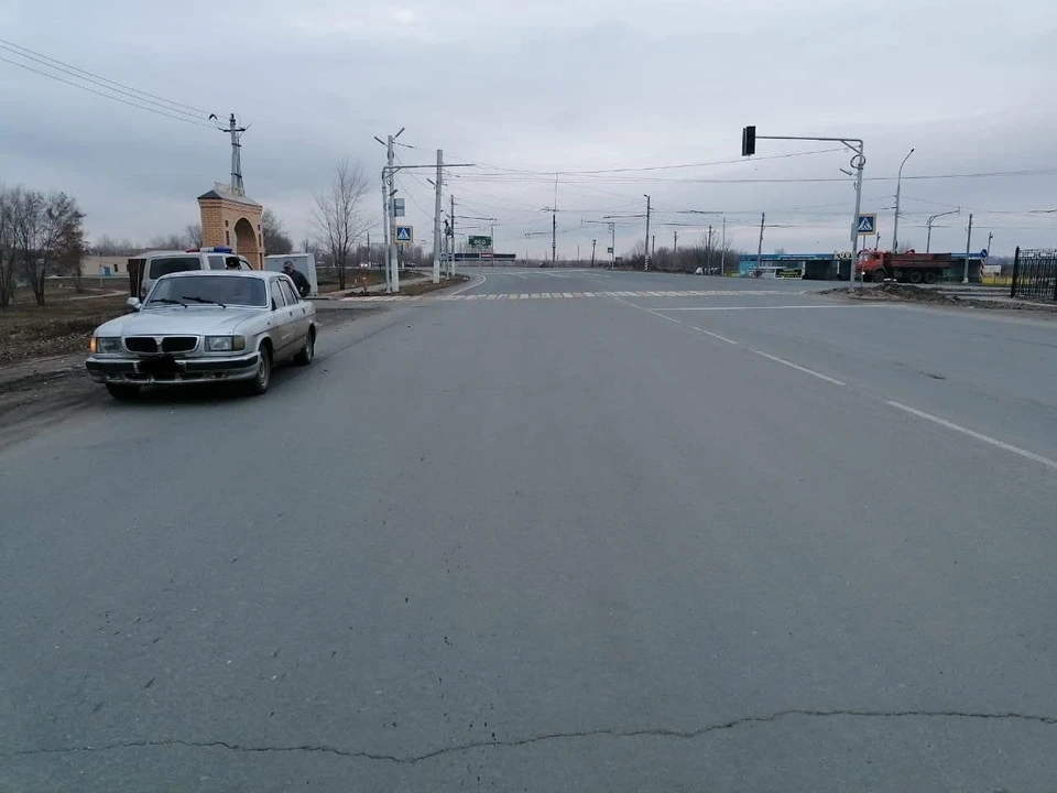 "Волга" - участник ДТП