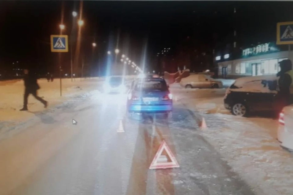 ДТП случилось в Кировском районе города. Фото: Госавтоинспекции по Новосибирску