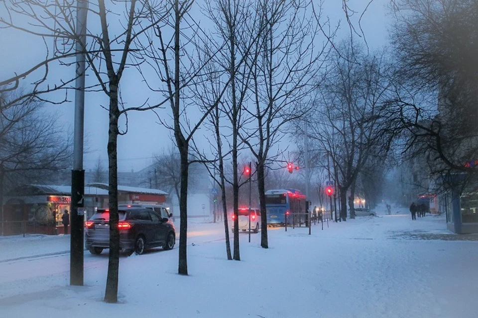 Буран и снегопад ждут хабаровчан 23 ноября