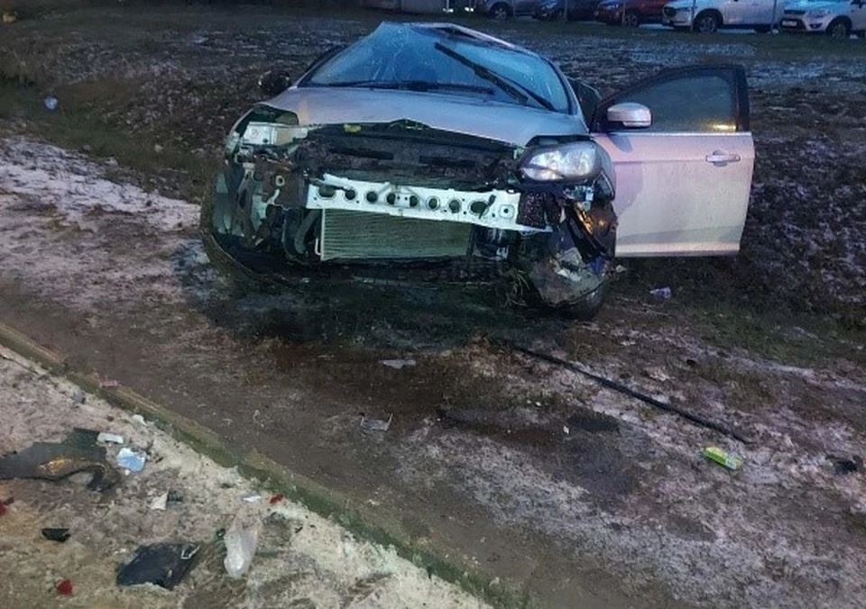 Авария двух машин в Малоярославецком районе.