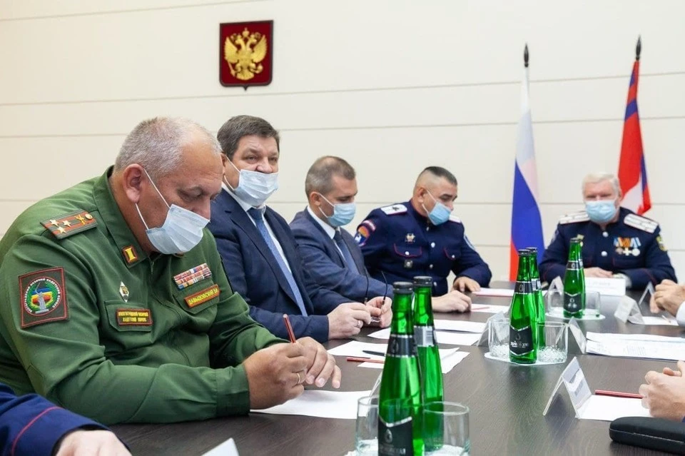 Кандидата на новую должность впервые утверждали казачьи атаманы. Фото: АВО