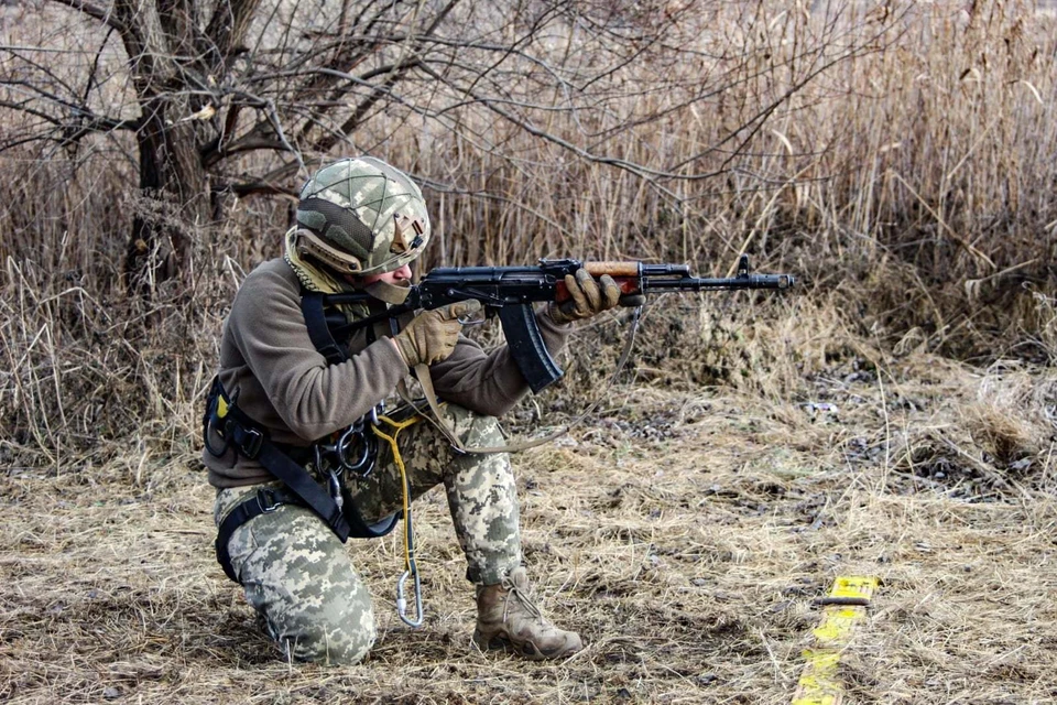 Украинским военным Минские соглашения - не указ. Фото: штаб «ООС»