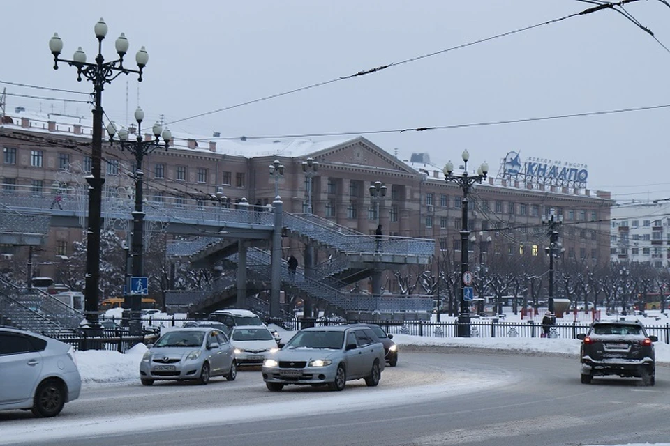 Площадь Ленина начнут украшать к Новому году в Хабаровске