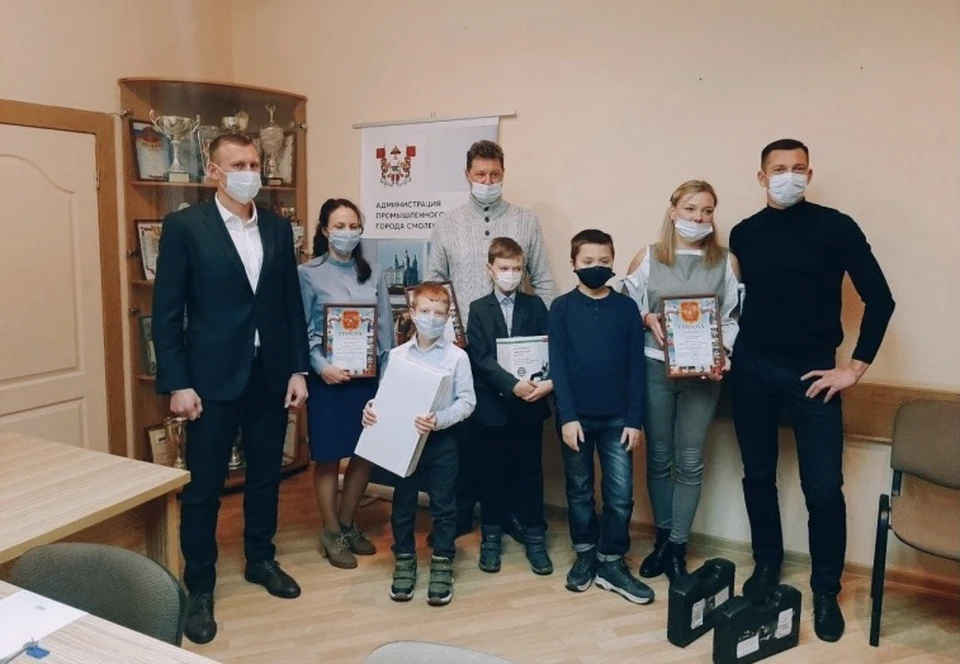 В Промышленном районе Смоленска определили самую спортивную семью. Фото: пресс-служба администрации Смоленска.
