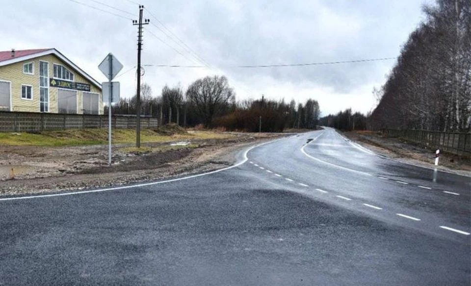 В Ярославской области завершили ремонт дороги, протяженностью более 1600 метров