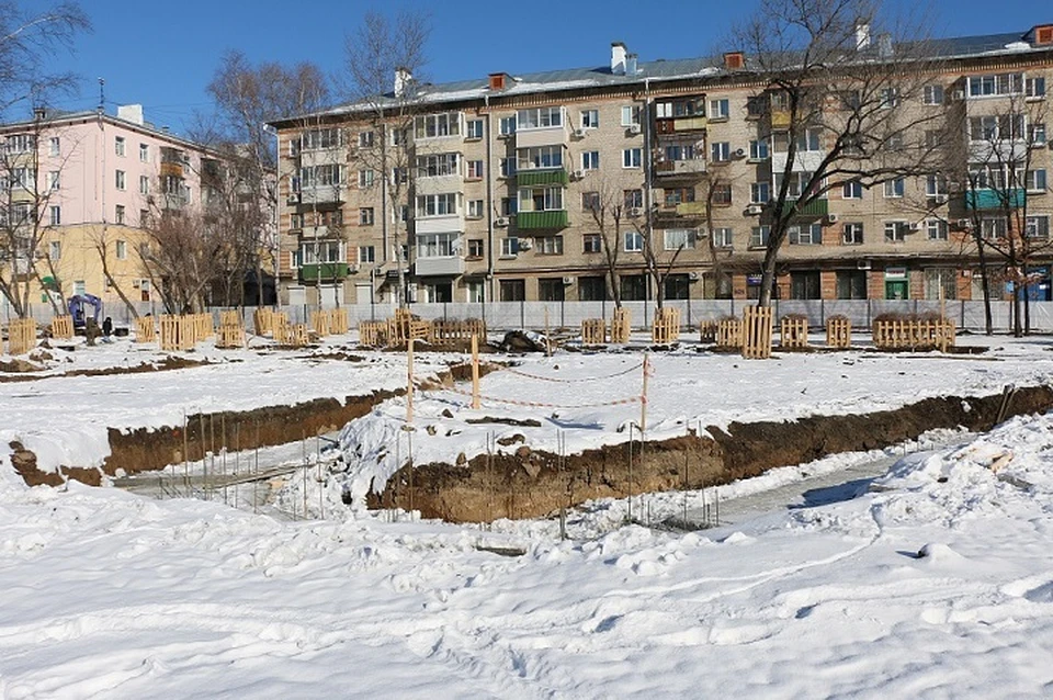 Скоро в зоне отдыха появится элемент архитектурного дизайна