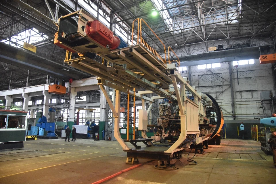 Ясиноватский машзавод специализируется на выпуске горнопроходческой техники. Фото: сайт Главы ДНР