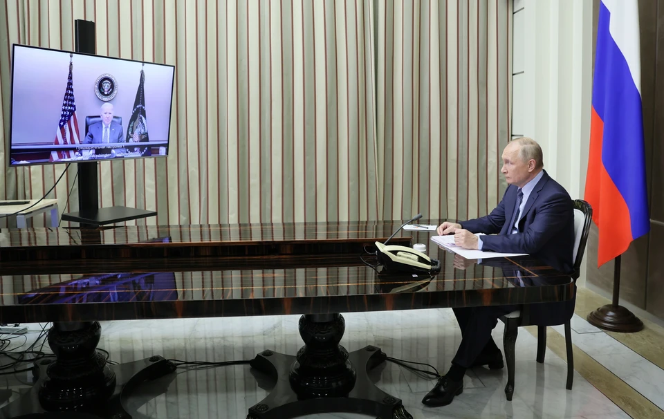 Путин и Байден на переговорах обсудили вопросы по Украине