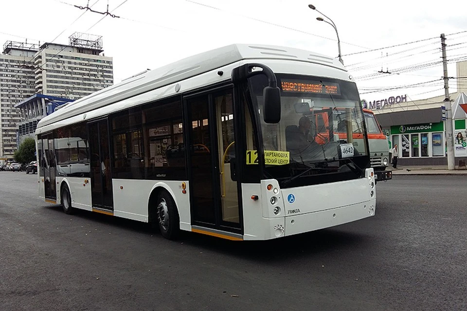 На смену автобусам придут новые троллейбусы на батарейках.