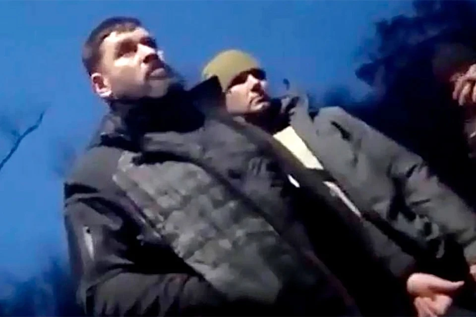 Замглавы МВД Украины уволен после скандала с проверкой документов на КПП в Донбассе Фото: кадр из видео
