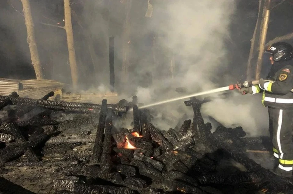 В Сочи потушили пожар на горе Ахун. Фото: пресс-служба ГУ МЧС по Краснодарскому краю