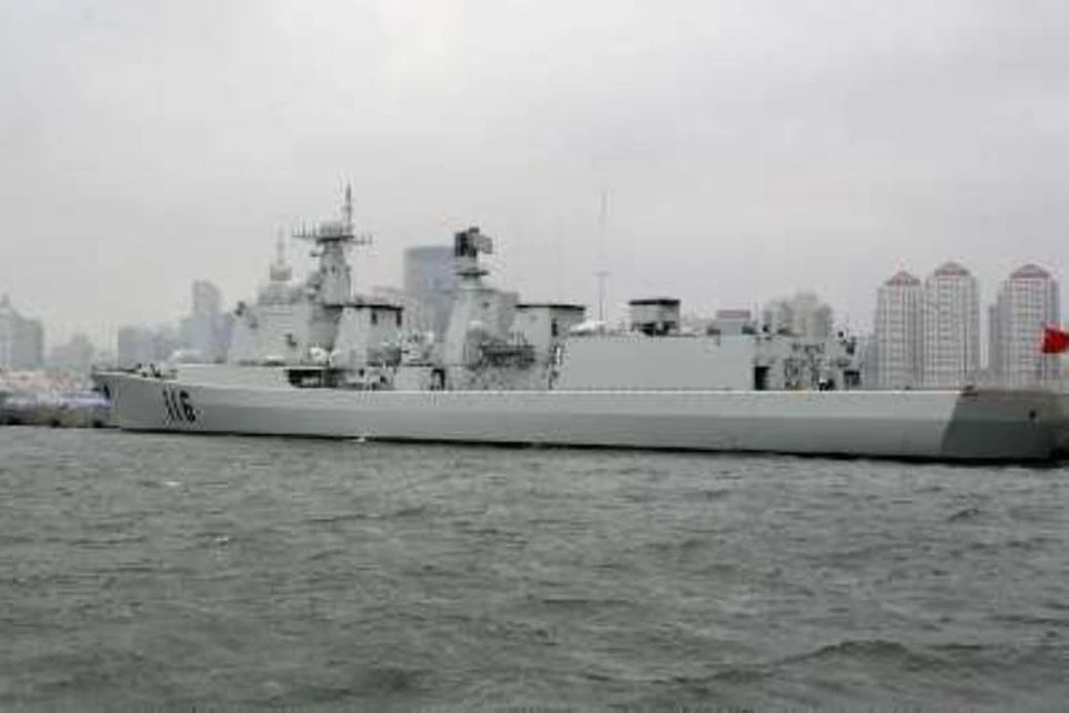 Китайский военный корабль