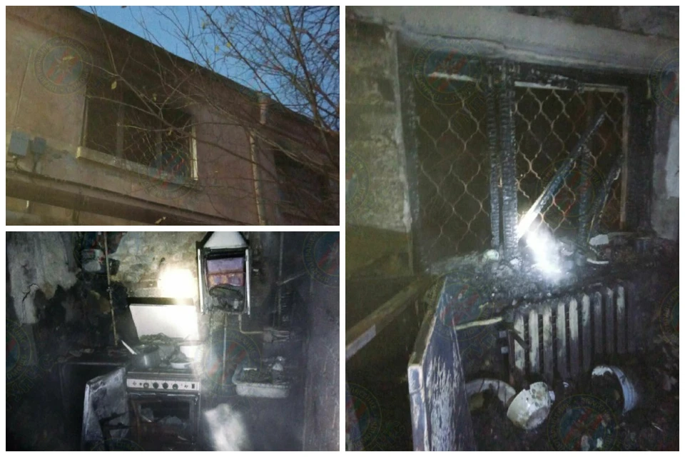 Хозяйка квартиры погибла во время пожара (Фото: МВД Приднестровья).