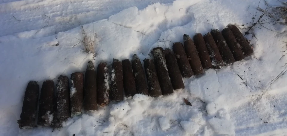 Все снаряды были уничтожены на специальном полигоне.