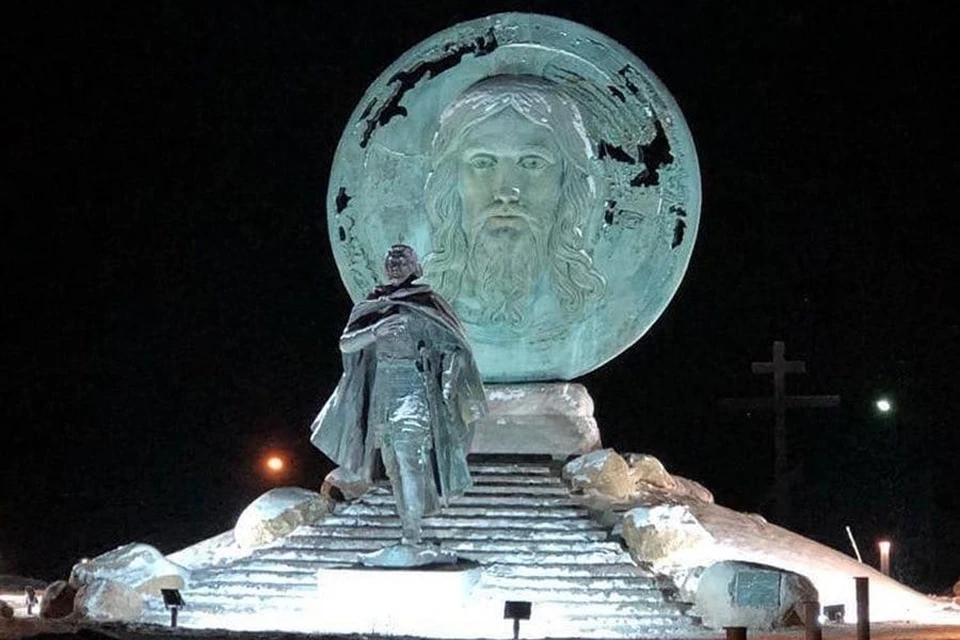 Памятник Александру Невскому открыли в Никольском. Фото: vk.com/rvio_ru