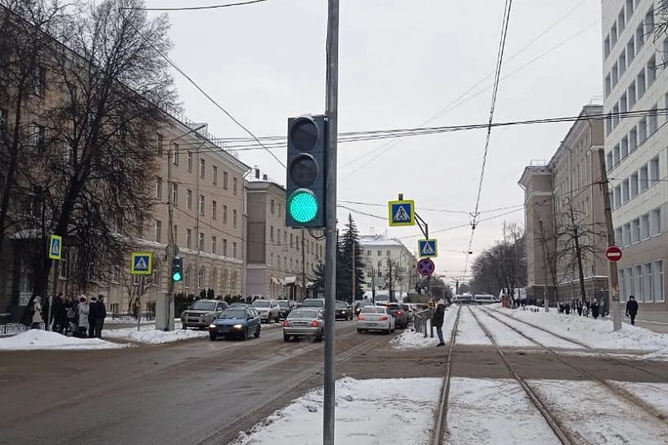 В Туле появился новый светофор
