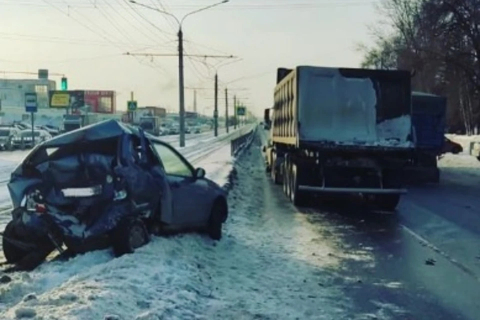 В результате ДТП травмировался водители легкового автомобиля