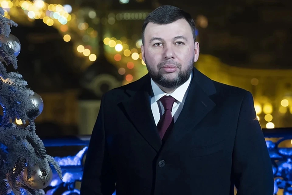 В своем поздравлении Денис Пушилин отметил роль Русской православной церкви в жизни Республики. Фото: Сайт Главы ДНР