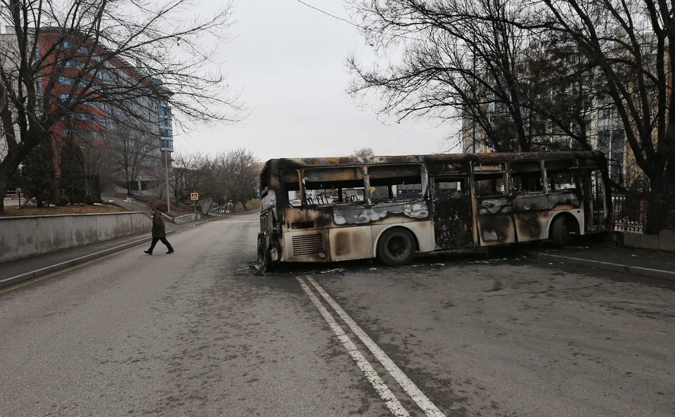 Российские миротворцы развернули беспилотники в Алма-Ате для наблюдения за аэропортом