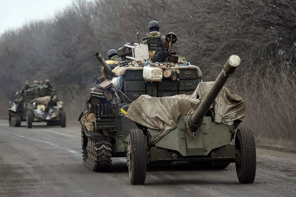 ВСУ продолжают размещать вооружение вблизи жилых домов на подконтрольной им территории Донбасса. Фото: Фейсбук