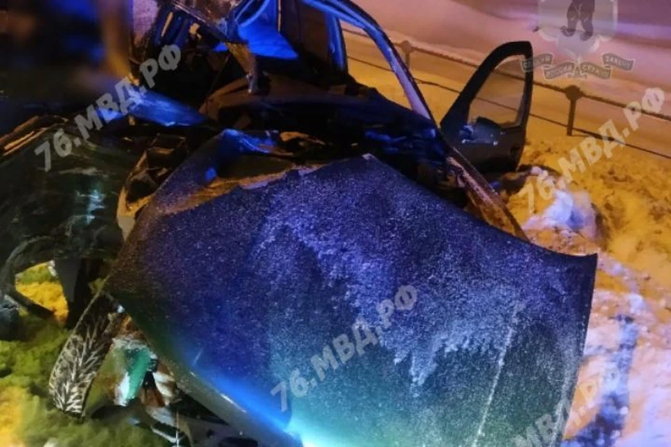 В аварии в Ярославской области пострадали два человека