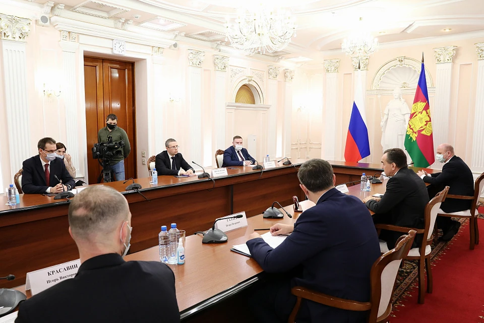 Губернатор края встретился с новым руководителем ФАС РФ по региону