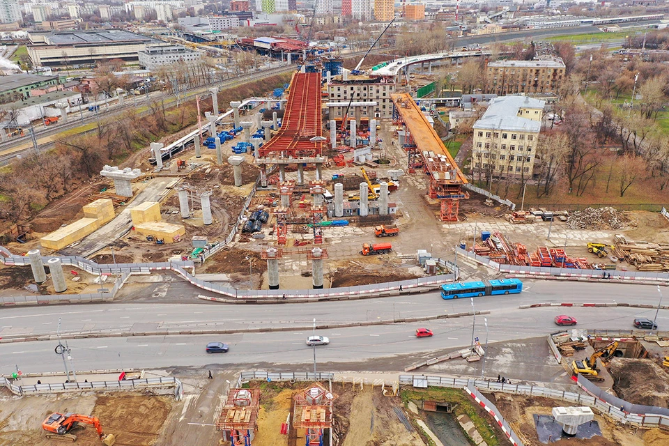 Новый участок станет крупнейшим транспортным узлом