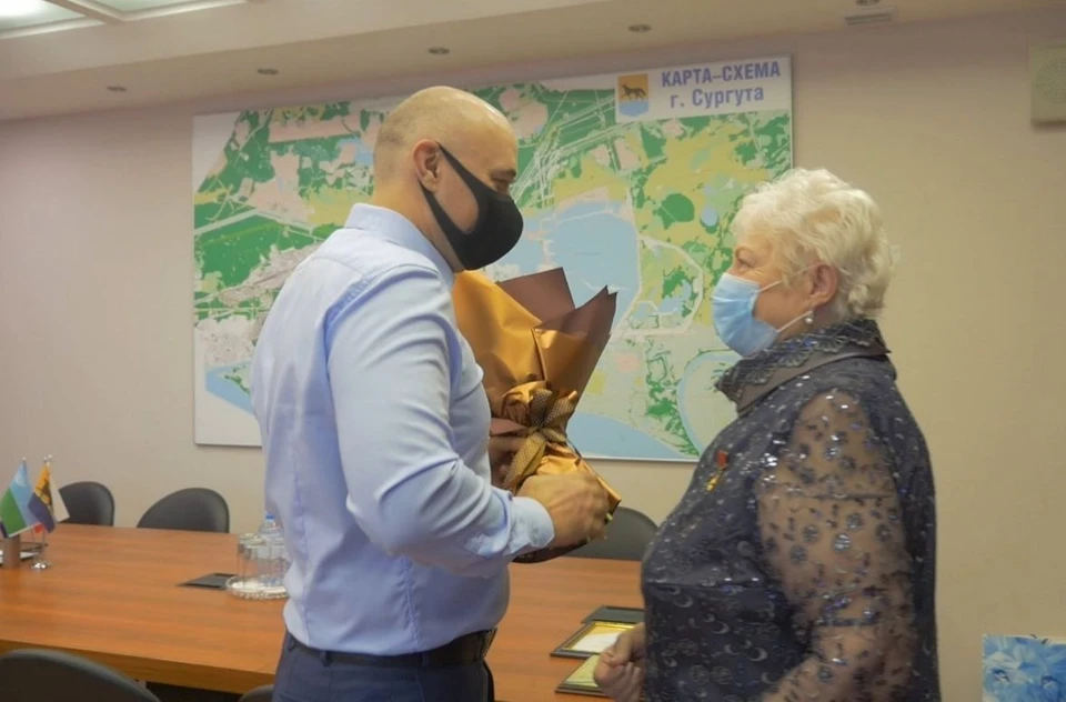 Почетной жительнице Сургута и Югры - Вере Ивановне Панасевич исполнилось 85 лет Фото: Администрация Сургута
