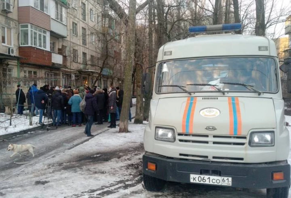 В ростовской пятиэтажке объявили экстренную эвакуацию жильцов. Фото: пресс-служба городской администрации