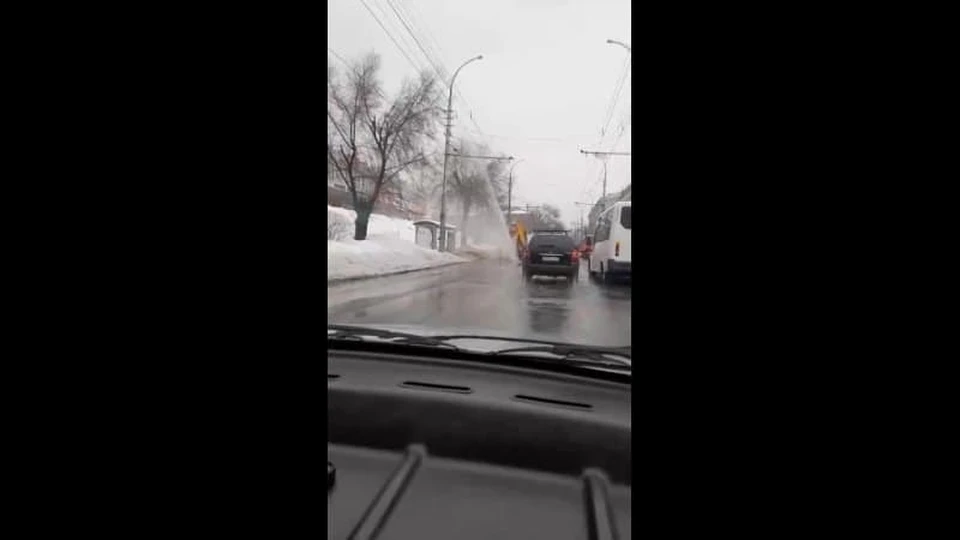 Кадр ЧП в Саратове