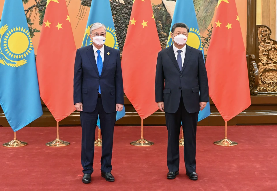 Касым-Жомарт Токаев провел встречу с Си Цзиньпином в Пекине