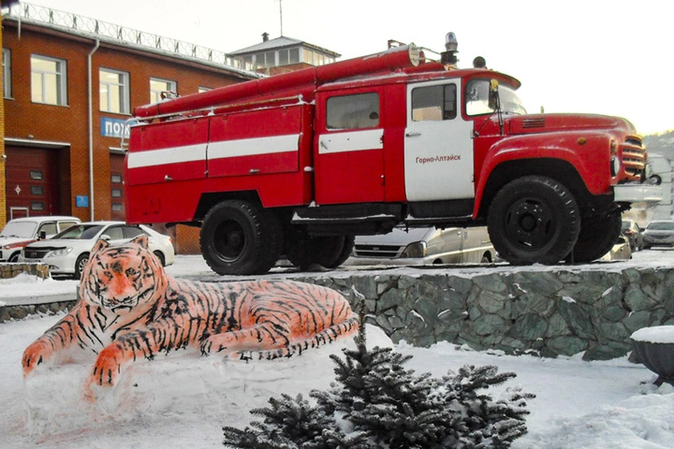 На вызов выезжали пожарные и добровольцы
