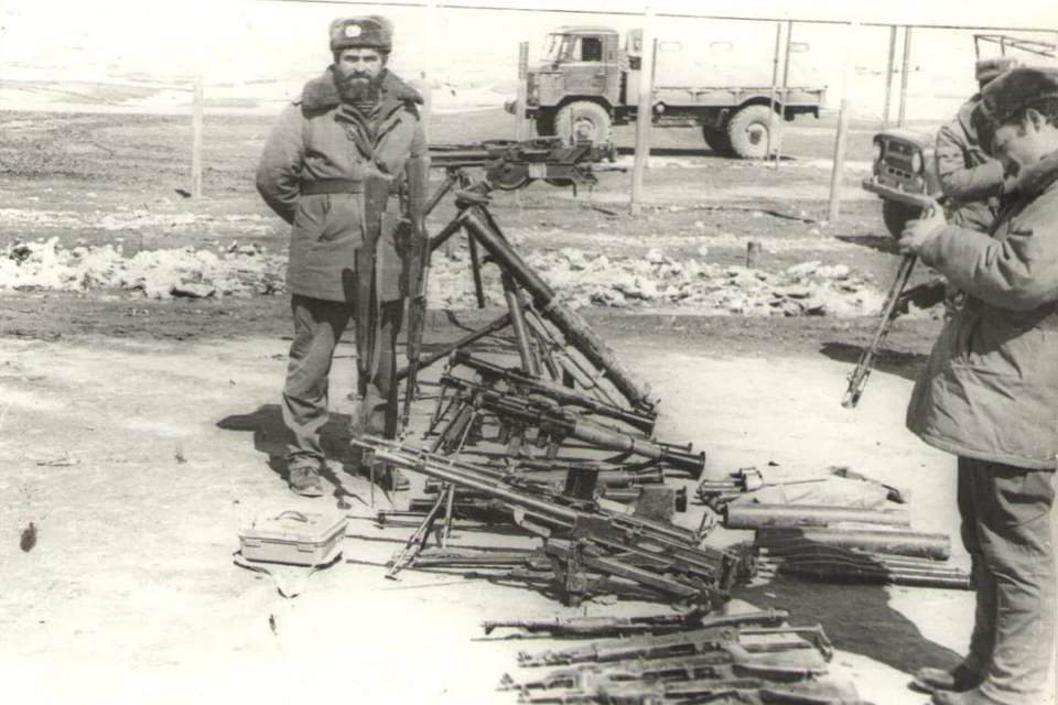 "Стреляющие трубы" добыли в бою. Фото: личный архив героя публикации