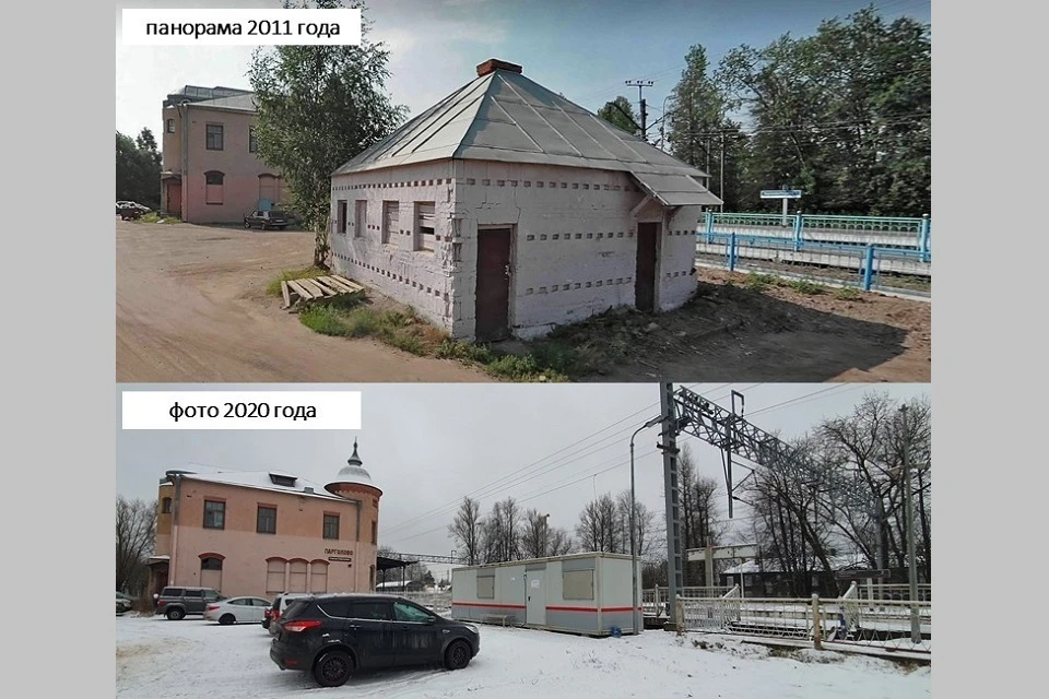 Суд обязал РЖД восстановить флигель вокзала. Фото: КГИОП СПб