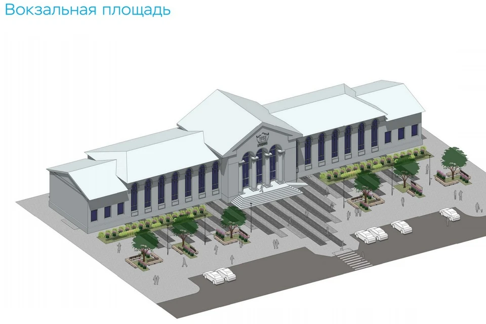 В Красноярске на станции Злобино восстанавят сквер. Фото: пресс-служба администрации города