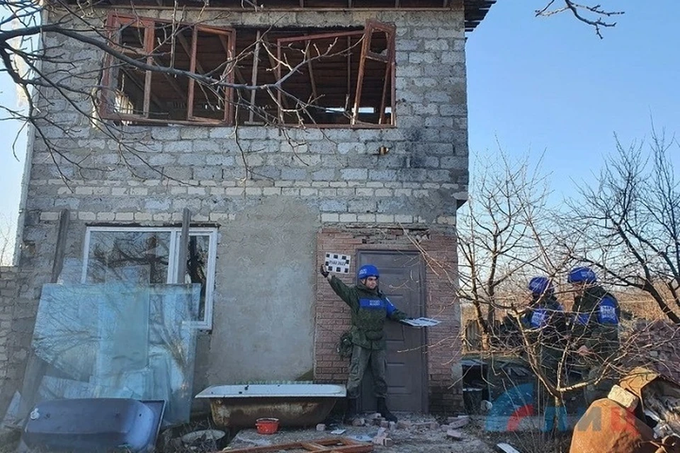 В НМ ЛНР заявили, что украинские военные целенаправленно обстреляли гранатами жилой дом