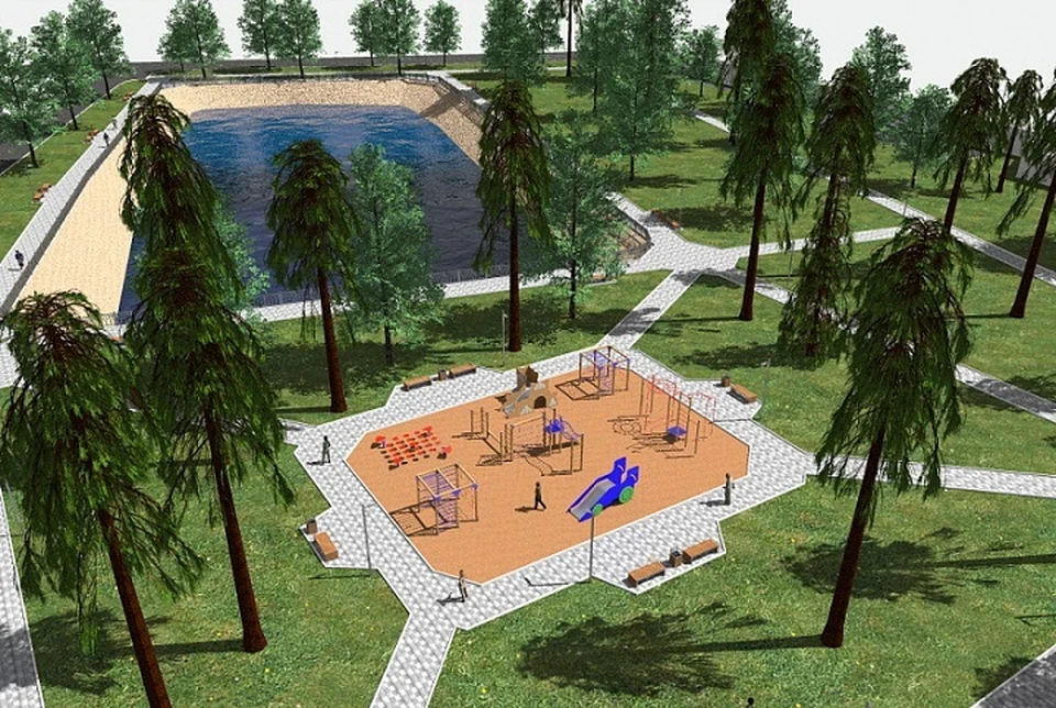 Парк приведут в порядок в два этапа. Фото: пресс-служба администрации Краснодарского края