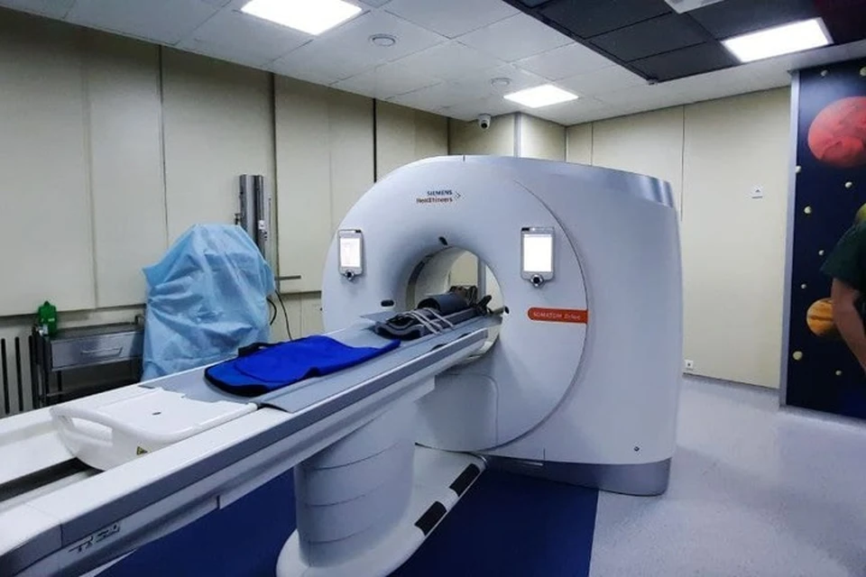 В РНЦП детской хирургии в Минске появился уникальный томограф. Фото: телеграм-канал Минздрава
