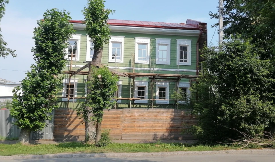 В Томске восстановят шесть домов по переулку Кустарному. Фото: 2ГИС