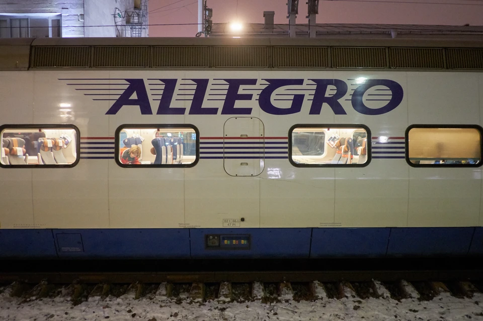 Поезд “Аллегро” продолжит ходить между Петербургом и Хельсинки