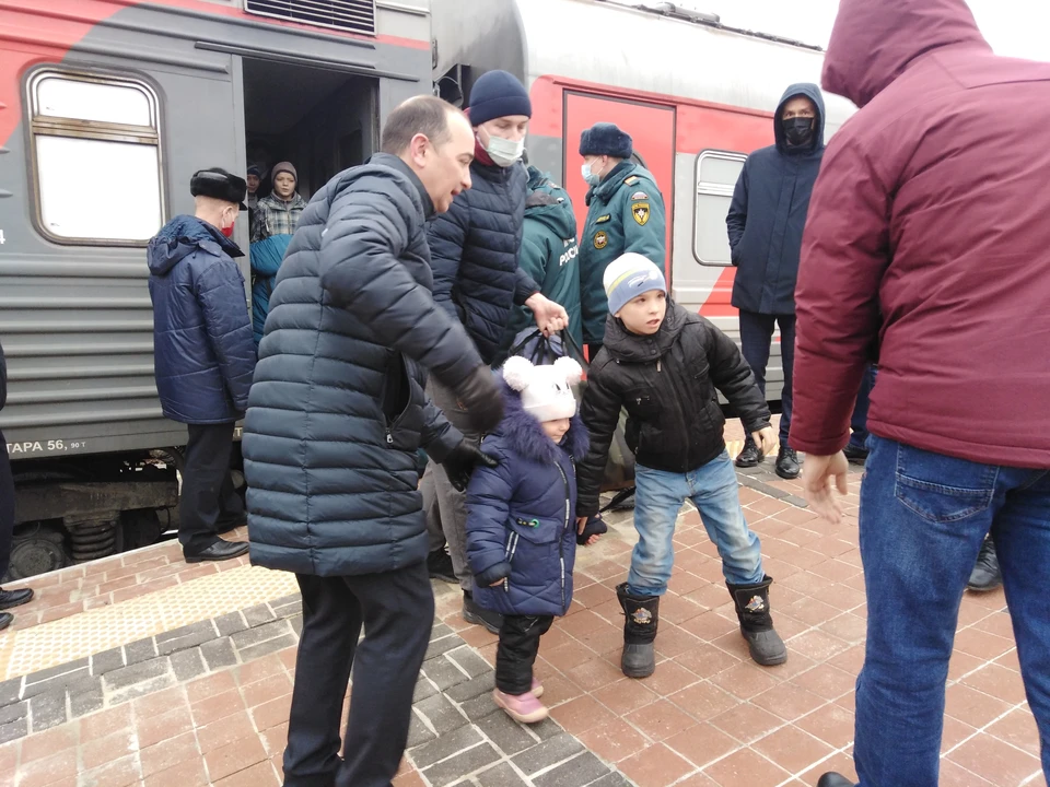Белгородская область продолжает принимать беженцев с Украины.
