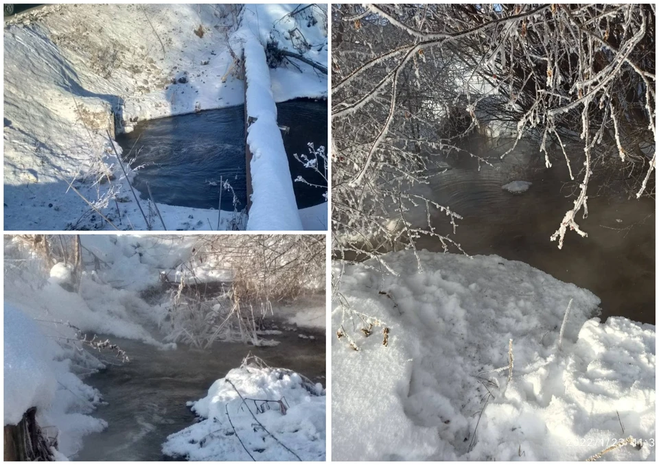 Рядом с водохранилищем прорвало коллектор. Фото: прокуратура Челябинской области