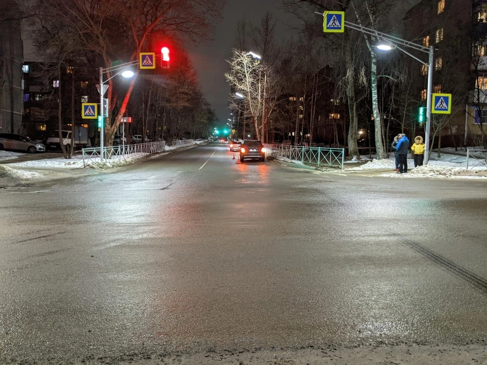 Пешеход получил травмы