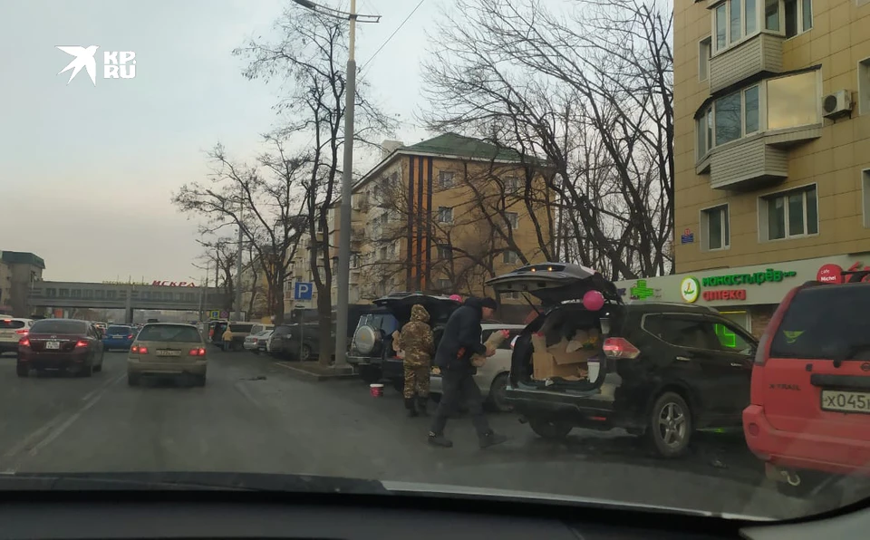Торговые автолавки оборудовали к 8 Марта. Фото: КП-Владивосток