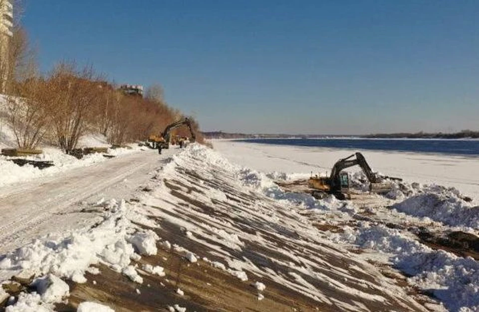 Набережная закамска пермь